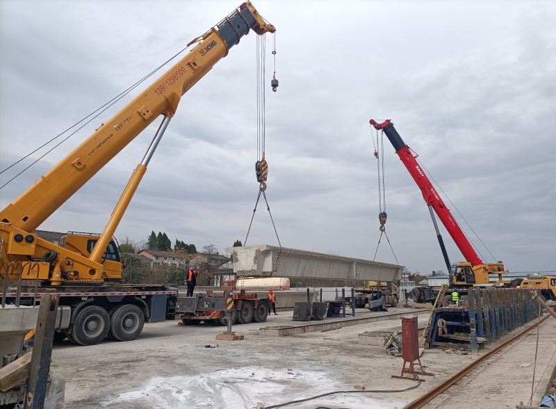 長虹初起，可堪臥波——廣元市擺宴壩嘉陵江大橋（昭化連接線）工程建設(shè)側(cè)記